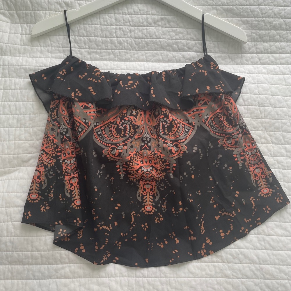 Free people strapless top